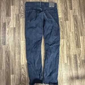 Levi’s 513 Slim Straight Jeans W33 L32 Dark Wash Denim USA Made 08513-0706